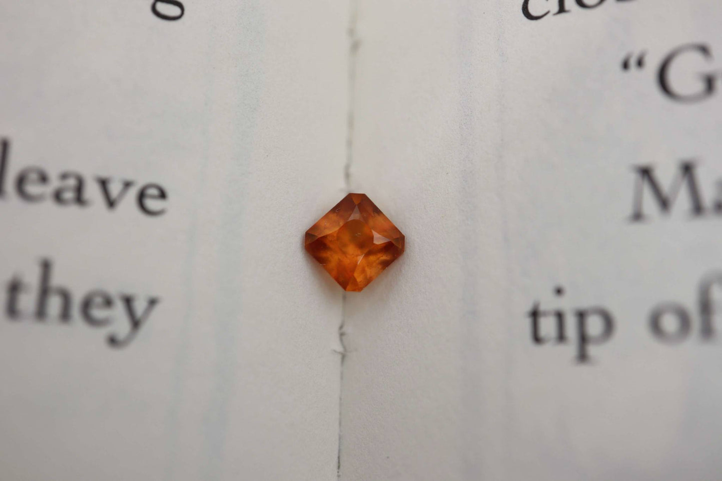 Hessonite garnet