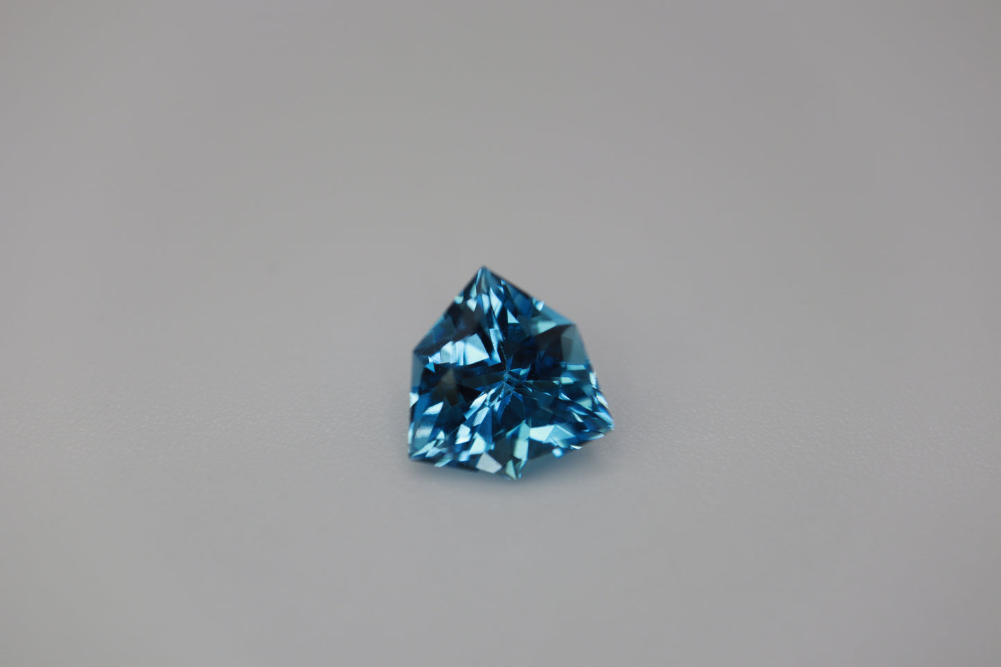 Electric blue topaz