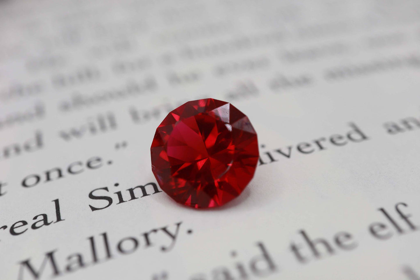 Ruby synthetique